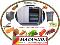 DESIDRATE ALIMENTOS COM QUALIDADE, EQUIPAMENTOS INDUSTRIAIS MACANUDA