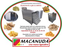 MACANUDA, A MARCA DO DESIDRATADOR PROFISSIONAL DE GENGIBRE