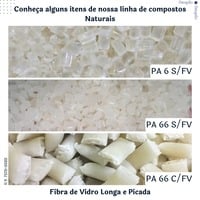 PA 6 E 66 NATURAL PARA INJEÇÃO DE PEÇAS 